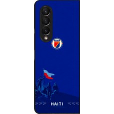Samsung Galaxy Z Fold4 Case Hülle - Haiti 2026 personalisierbares Fussballtrikot