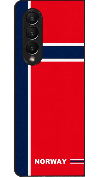 Samsung Galaxy Z Fold4 Case Hülle - Norwegen 2026 personalisierbares Fussballtrikot