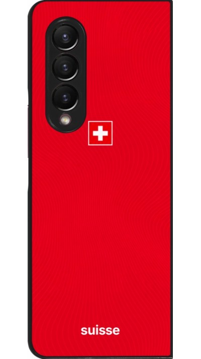 Samsung Galaxy Z Fold4 Case Hülle - Schweiz 2026 personalisierbares Fussballtrikot