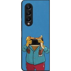 Samsung Galaxy Z Fold4 Case Hülle - Frog with camera DTMF
