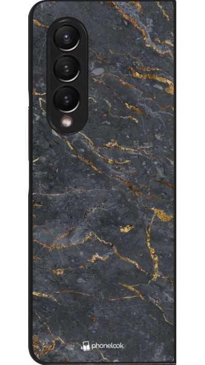 Samsung Galaxy Z Fold4 Case Hülle - Grey Gold Marble