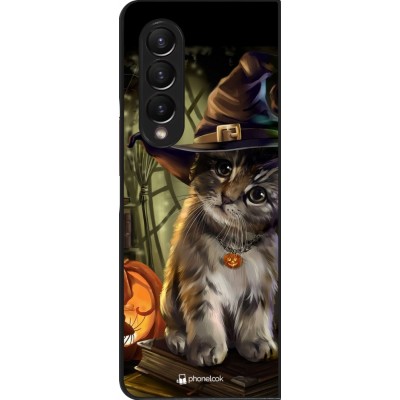 Samsung Galaxy Z Fold4 Case Hülle - Halloween 21 Witch cat
