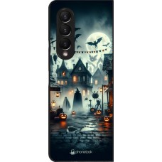 Samsung Galaxy Z Fold4 Case Hülle - Halloween Spukstadt