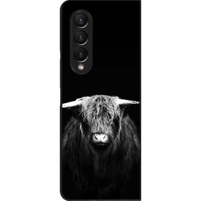 Samsung Galaxy Z Fold4 Case Hülle - Highland calf black