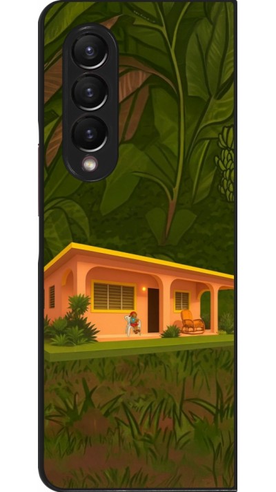 Samsung Galaxy Z Fold4 Case Hülle - Benitos house DTMF