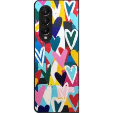 Samsung Galaxy Z Fold4 Case Hülle - Joyful Hearts