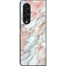 Samsung Galaxy Z Fold4 Case Hülle - Rosa Leuchtender Marmor