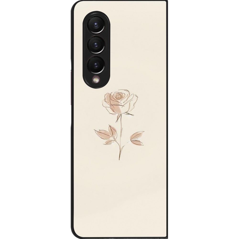 Samsung Galaxy Z Fold4 Case Hülle - Rosa Sand Minimalistisch