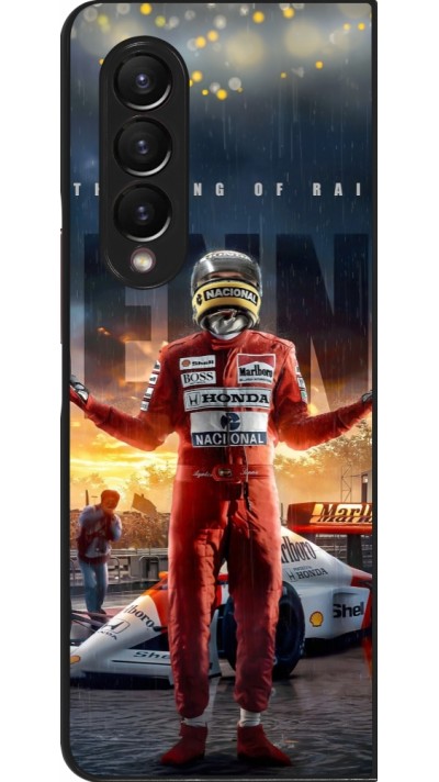Samsung Galaxy Z Fold4 Case Hülle - Senna The King of Rain