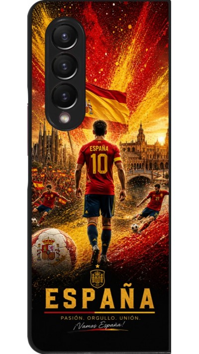 Samsung Galaxy Z Fold4 Case Hülle - Fussball Espanien splash 2026