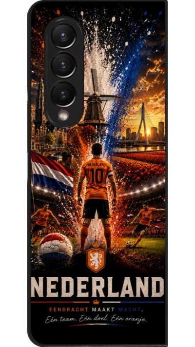 Samsung Galaxy Z Fold4 Case Hülle - Fussball Niederlande splash 2026
