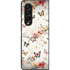 Samsung Galaxy Z Fold4 Case Hülle - Frühling 25 Leichte Schmetterlinge