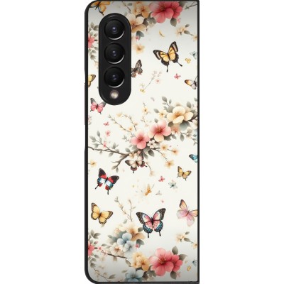Samsung Galaxy Z Fold4 Case Hülle - Frühling 25 Leichte Schmetterlinge