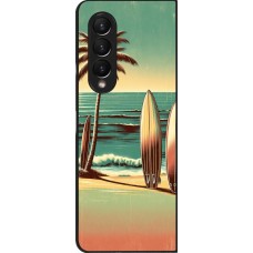 Samsung Galaxy Z Fold4 Case Hülle - Surf Paradise