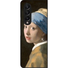 Samsung Galaxy Z Fold4 Case Hülle - Kunstbild - Das Mädchen mit dem Perlenohrring - Jan Vermeer