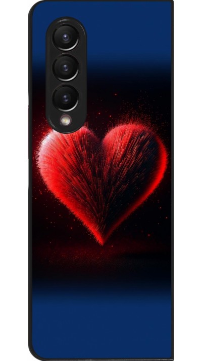 Samsung Galaxy Z Fold4 Case Hülle - Valentin 2025 rotes Herz