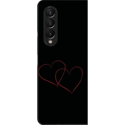 Samsung Galaxy Z Fold4 Case Hülle - Valentine 2023 attached heart