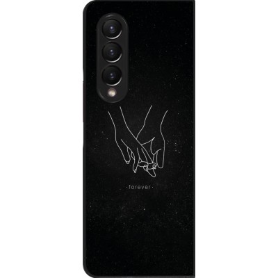 Samsung Galaxy Z Fold4 Case Hülle - Valentine 2023 hands forever