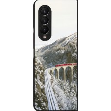 Samsung Galaxy Z Fold4 Case Hülle - Winter 25 Winter polar express