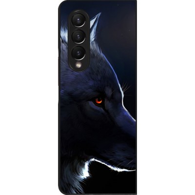 Samsung Galaxy Z Fold4 Case Hülle - Wolf Shape