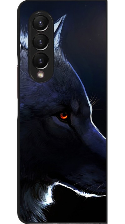 Samsung Galaxy Z Fold4 Case Hülle - Wolf Shape
