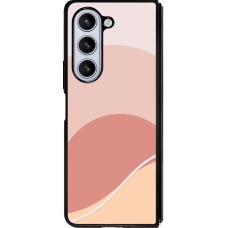 Samsung Galaxy Z Fold5 Case Hülle - Silikon schwarz Autumn 22 abstract sunrise