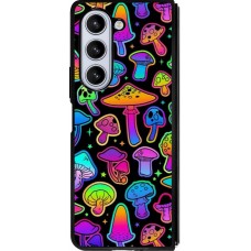 Samsung Galaxy Z Fold5 Case Hülle - Silikon schwarz Autumn 2024 magic mushrooms