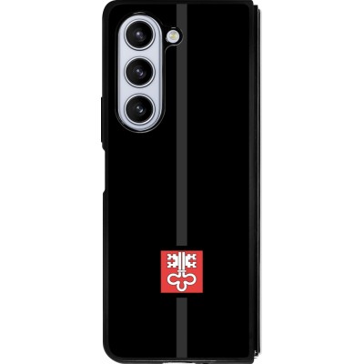 Samsung Galaxy Z Fold5 Case Hülle - Silikon schwarz Kanton NW schwarz