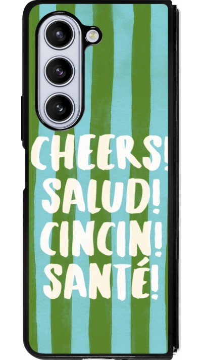 Samsung Galaxy Z Fold5 Case Hülle - Silikon schwarz Cheers 2026