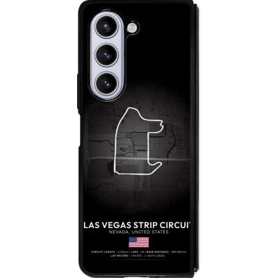 Samsung Galaxy Z Fold5 Case Hülle - Silikon schwarz F1 Track 2025 Las Vegas