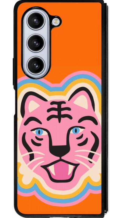 Samsung Galaxy Z Fold5 Case Hülle - Silikon schwarz Lion colors 2026