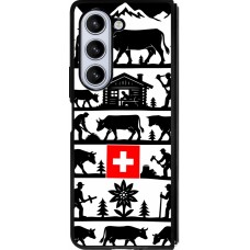 Samsung Galaxy Z Fold5 Case Hülle - Silikon schwarz Poya Schweiz 1