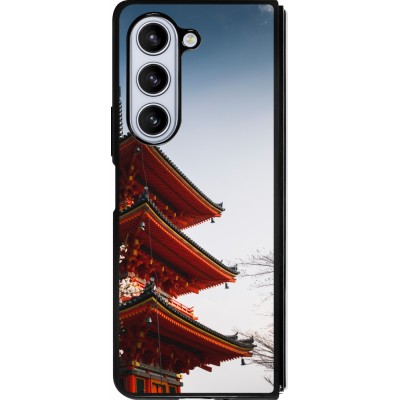Samsung Galaxy Z Fold5 Case Hülle - Silikon schwarz Spring 23 Japan