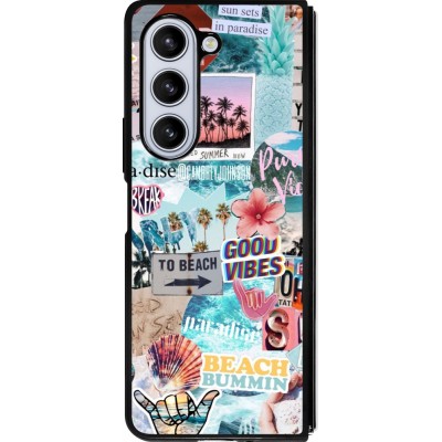 Samsung Galaxy Z Fold5 Case Hülle - Silikon schwarz Summer 20 collage