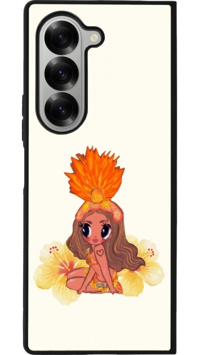 Coque Samsung Galaxy Z Fold6 - Silicone rigide noir Karol G Tropicoqueta