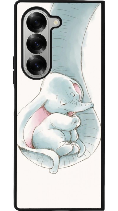 Samsung Galaxy Z Fold6 Case Hülle - Silikon schwarz Mom 1903