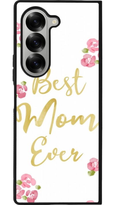 Samsung Galaxy Z Fold6 Case Hülle - Silikon schwarz Mom 2024 best Mom ever