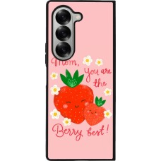 Samsung Galaxy Z Fold6 Case Hülle - Silikon schwarz Mom 2026 Berry best