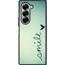 Samsung Galaxy Z Fold6 Case Hülle - Silikon schwarz Smile