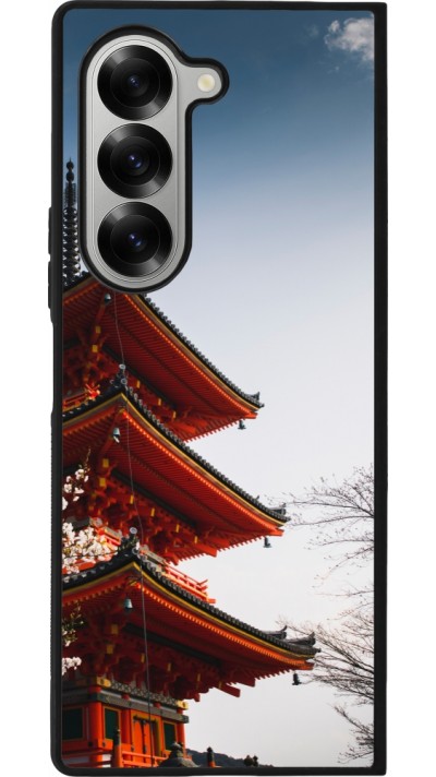 Samsung Galaxy Z Fold6 Case Hülle - Silikon schwarz Spring 23 Japan