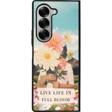 Samsung Galaxy Z Fold6 Case Hülle - Silikon schwarz Live life in full moon Spring 2026