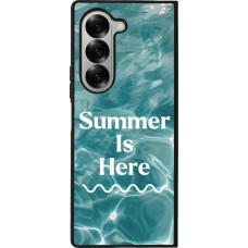 Samsung Galaxy Z Fold6 Case Hülle - Silikon schwarz Summer 2025 Summer is here