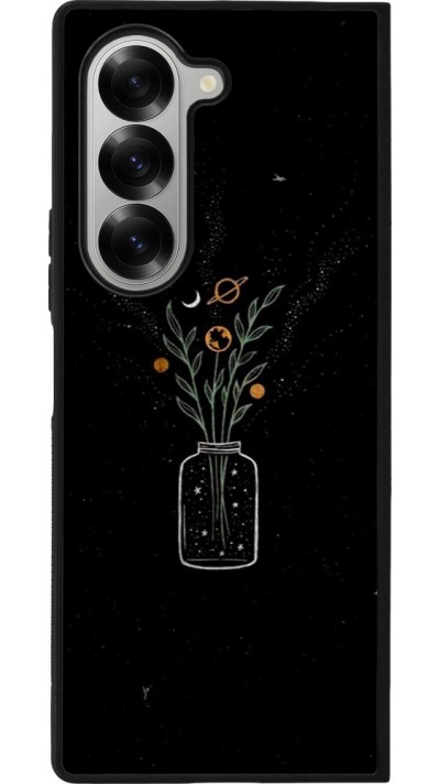 Samsung Galaxy Z Fold6 Case Hülle - Silikon schwarz Vase black