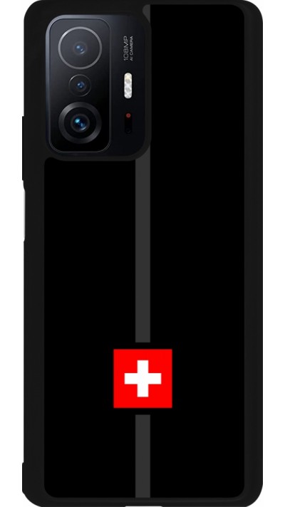 Xiaomi 11T Case Hülle - Silikon schwarz Kanton CH schwarz