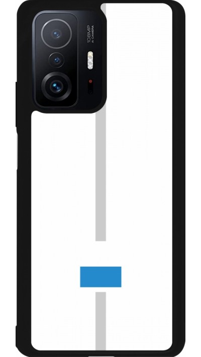 Xiaomi 11T Case Hülle - Silikon schwarz Kanton LU weiss