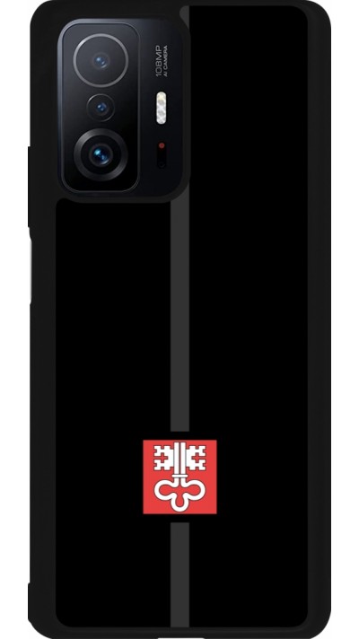 Xiaomi 11T Case Hülle - Silikon schwarz Kanton NW schwarz