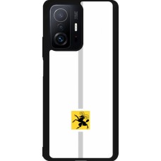 Xiaomi 11T Case Hülle - Silikon schwarz Kanton SH weiss
