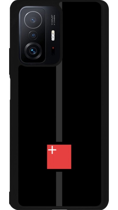 Xiaomi 11T Case Hülle - Silikon schwarz Kanton SZ schwarz