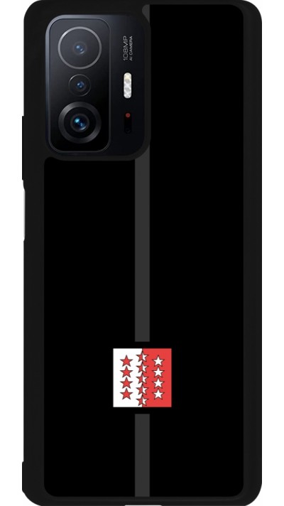 Xiaomi 11T Case Hülle - Silikon schwarz Kanton VS schwarz