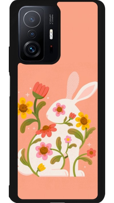 Xiaomi 11T Case Hülle - Silikon schwarz Easter 2026 Rabbit collage